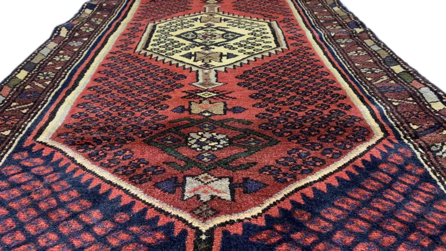 Perserteppich Hamadan 153 x 77 cm Wolle handgeknüpft