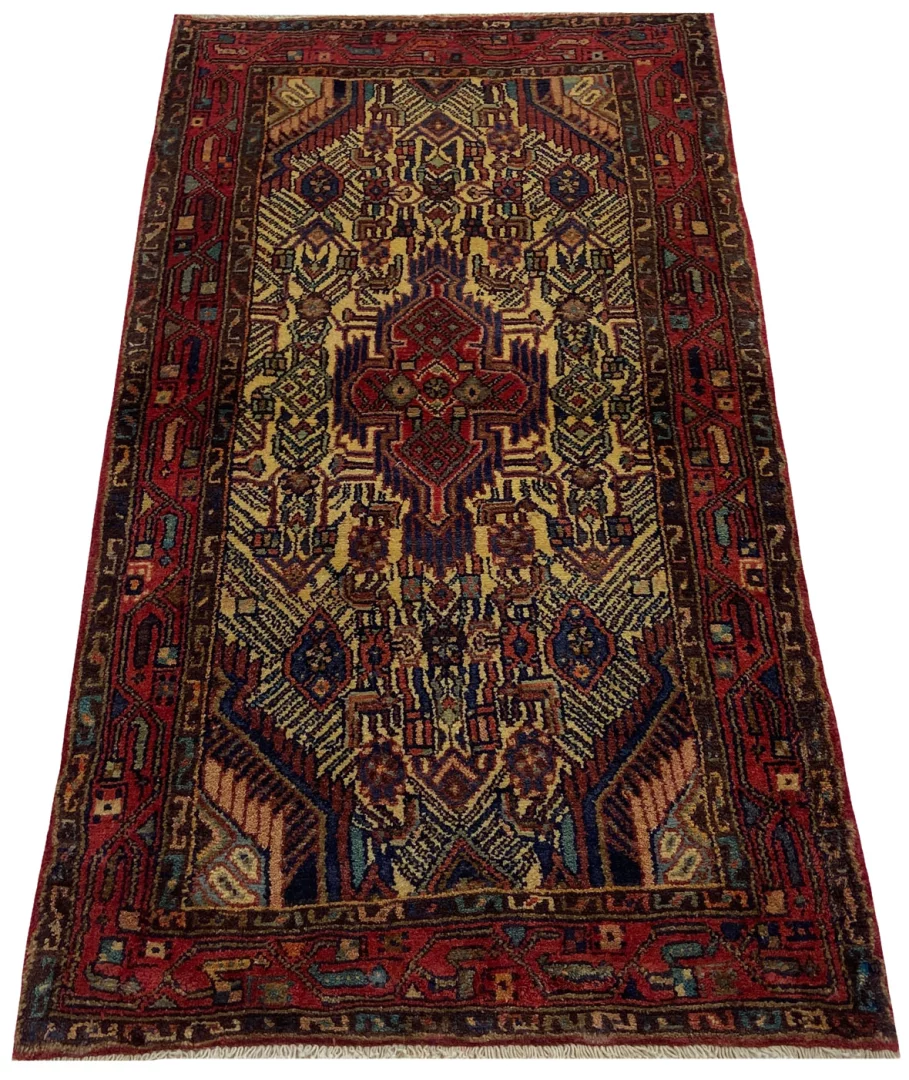 Perserteppich Hamadan 153 x 84 cm Wolle handgeknüpft
