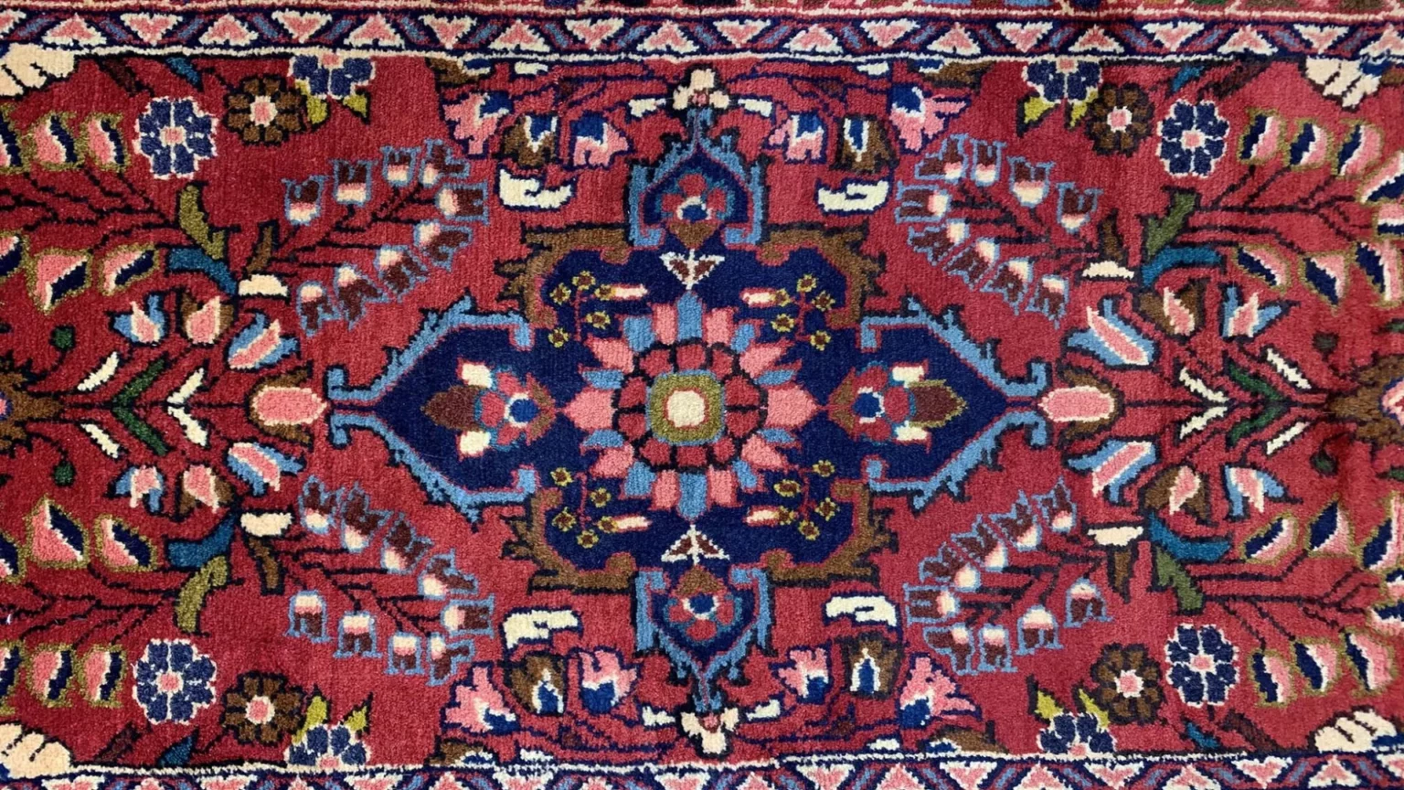 Perserteppich Hamadan 159 x 70 cm Wolle handgeknüpft