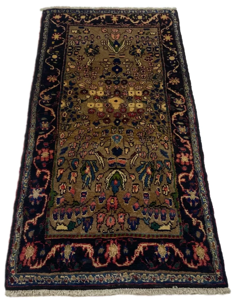 Perserteppich Hamadan 159 x 75 cm Wolle handgeknüpft