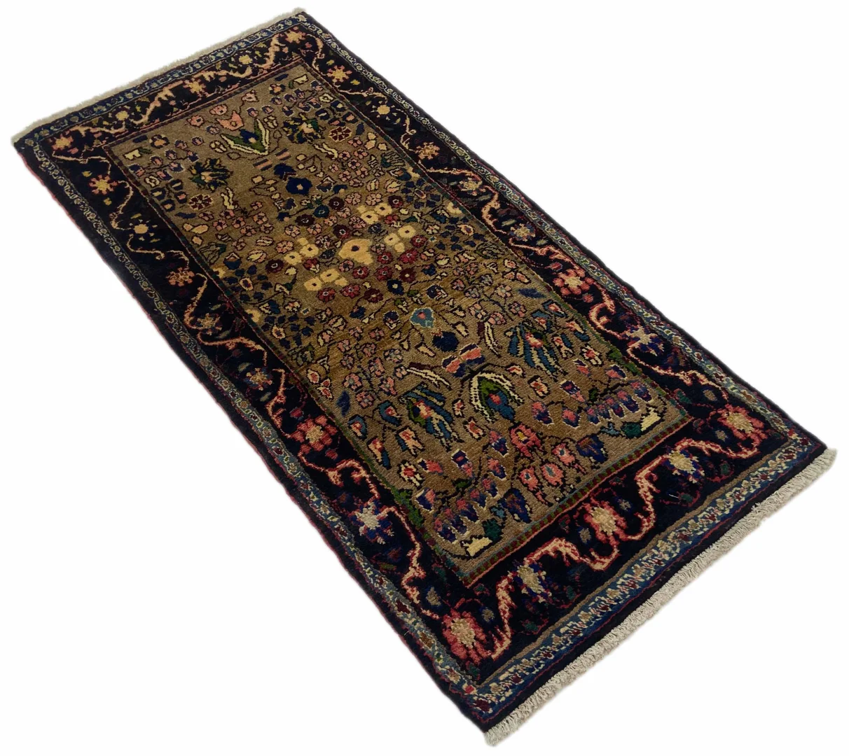 Perserteppich Hamadan 159 x 75 cm Wolle handgeknüpft