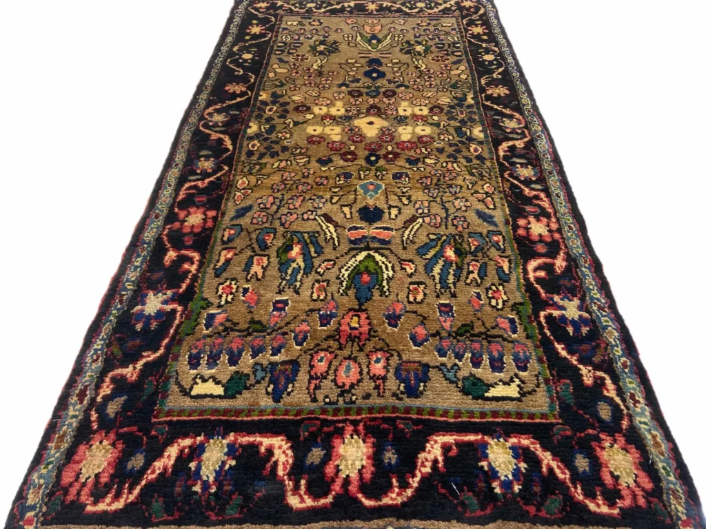 Perserteppich Hamadan 159 x 75 cm Wolle handgeknüpft