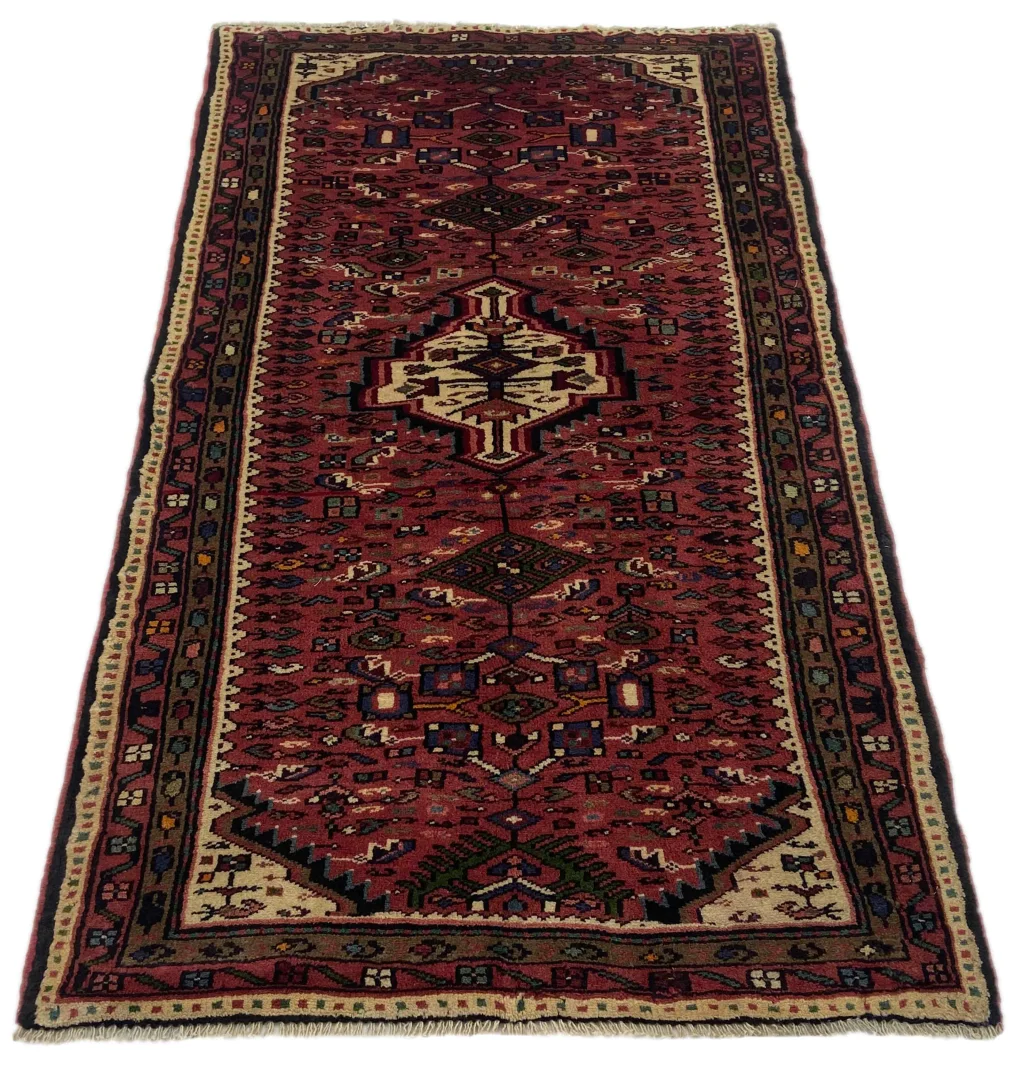 Perserteppich Hamadan 159 x 92 cm Wolle handgeknüpft
