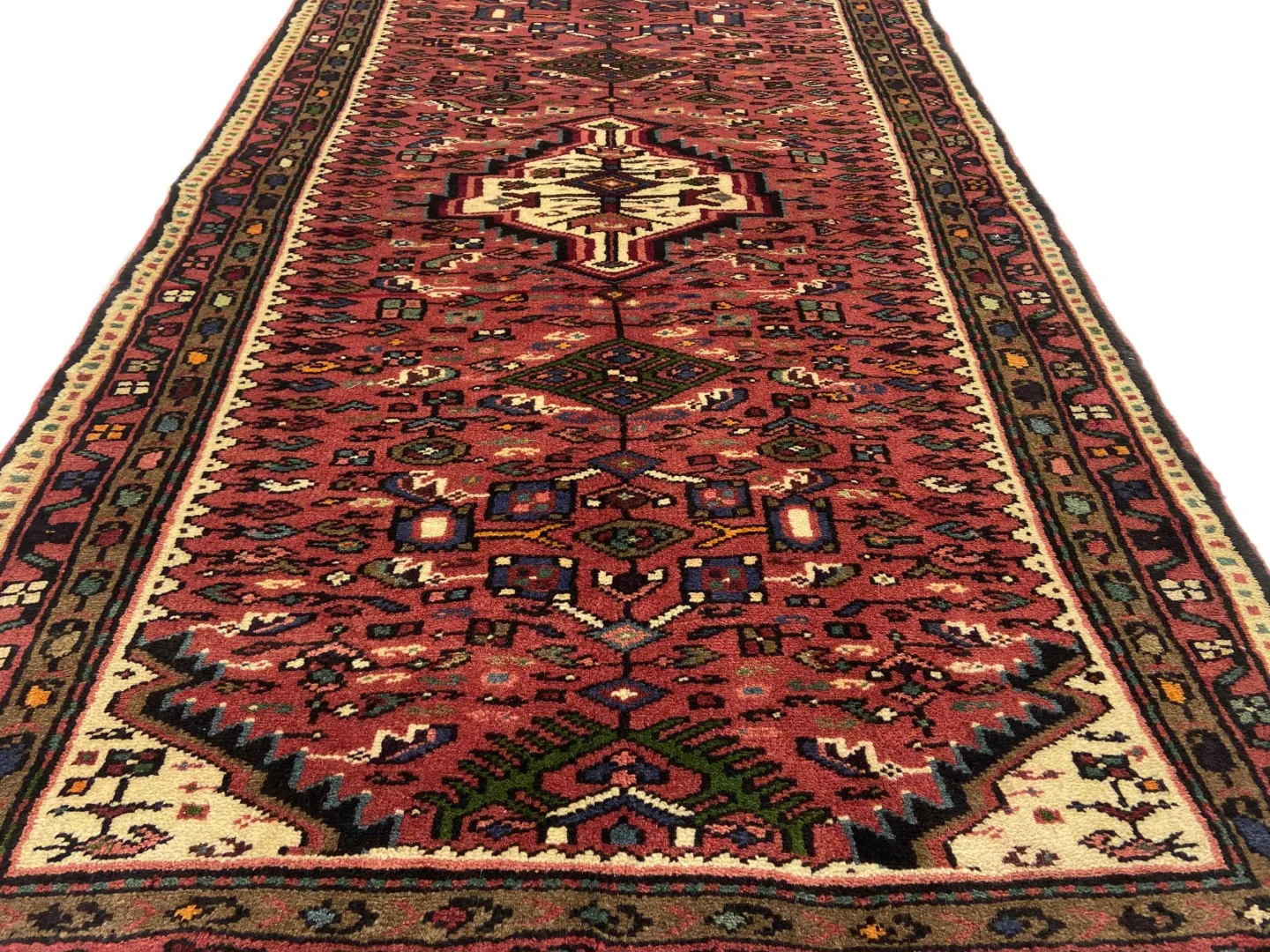 Perserteppich Hamadan 159 x 92 cm Wolle handgeknüpft