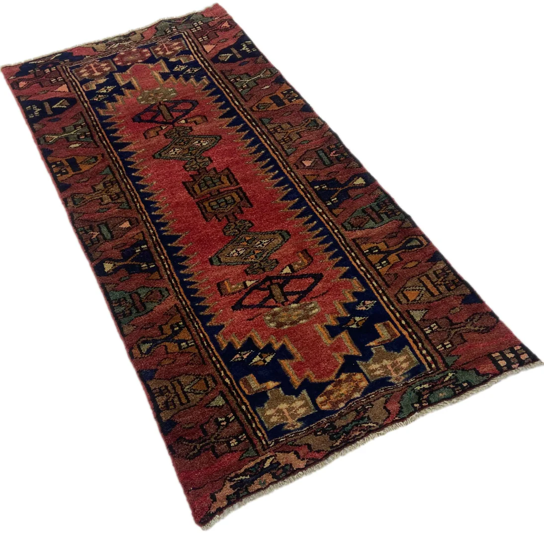 Perserteppich Hamadan 160 x 83 cm Wolle handgeknüpft
