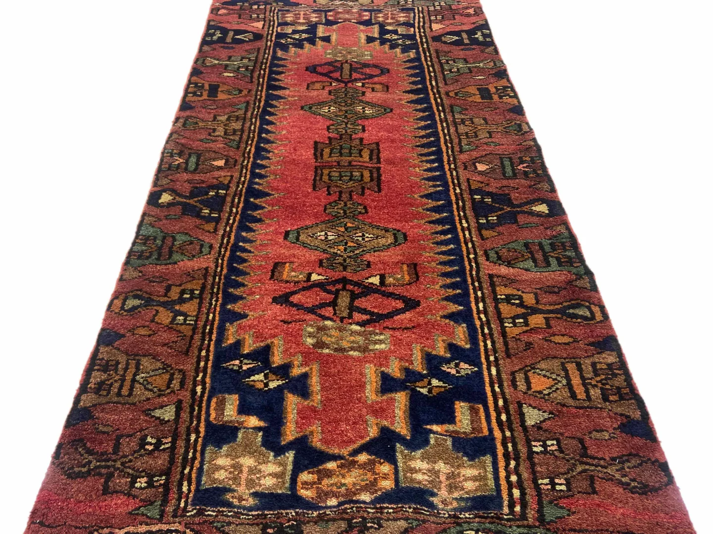 Perserteppich Hamadan 160 x 83 cm Wolle handgeknüpft