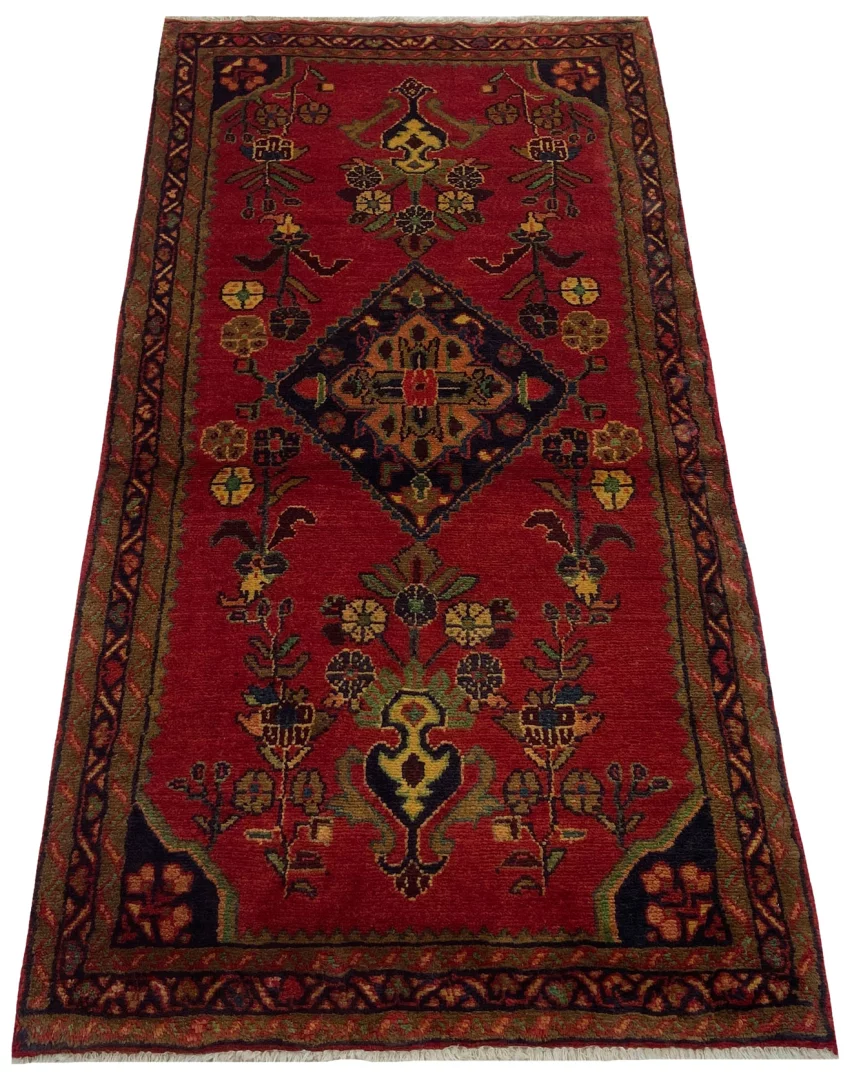 Perserteppich Hamadan 163 x 80 cm Wolle handgeknüpft