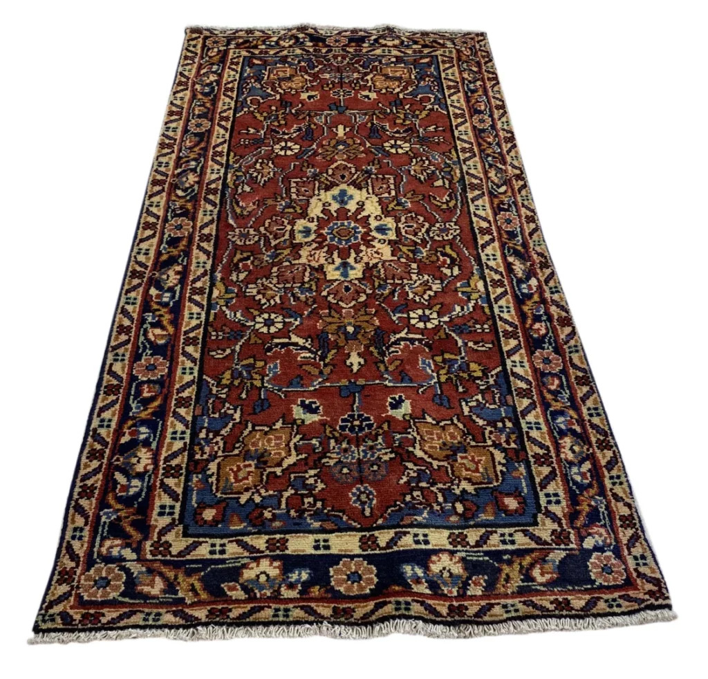 Perserteppich Hamadan 165 x 82 cm Wolle handgeknüpft