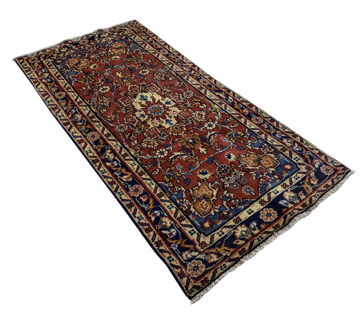 Perserteppich Hamadan 165 x 82 cm Wolle handgeknüpft