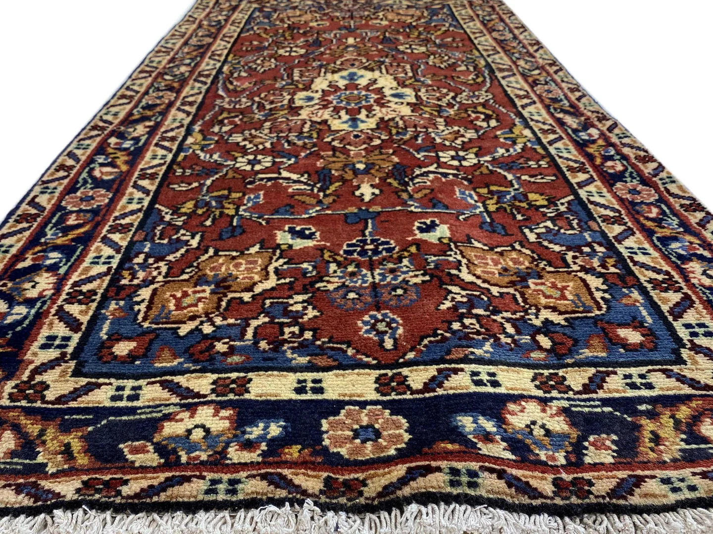 Perserteppich Hamadan 165 x 82 cm Wolle handgeknüpft