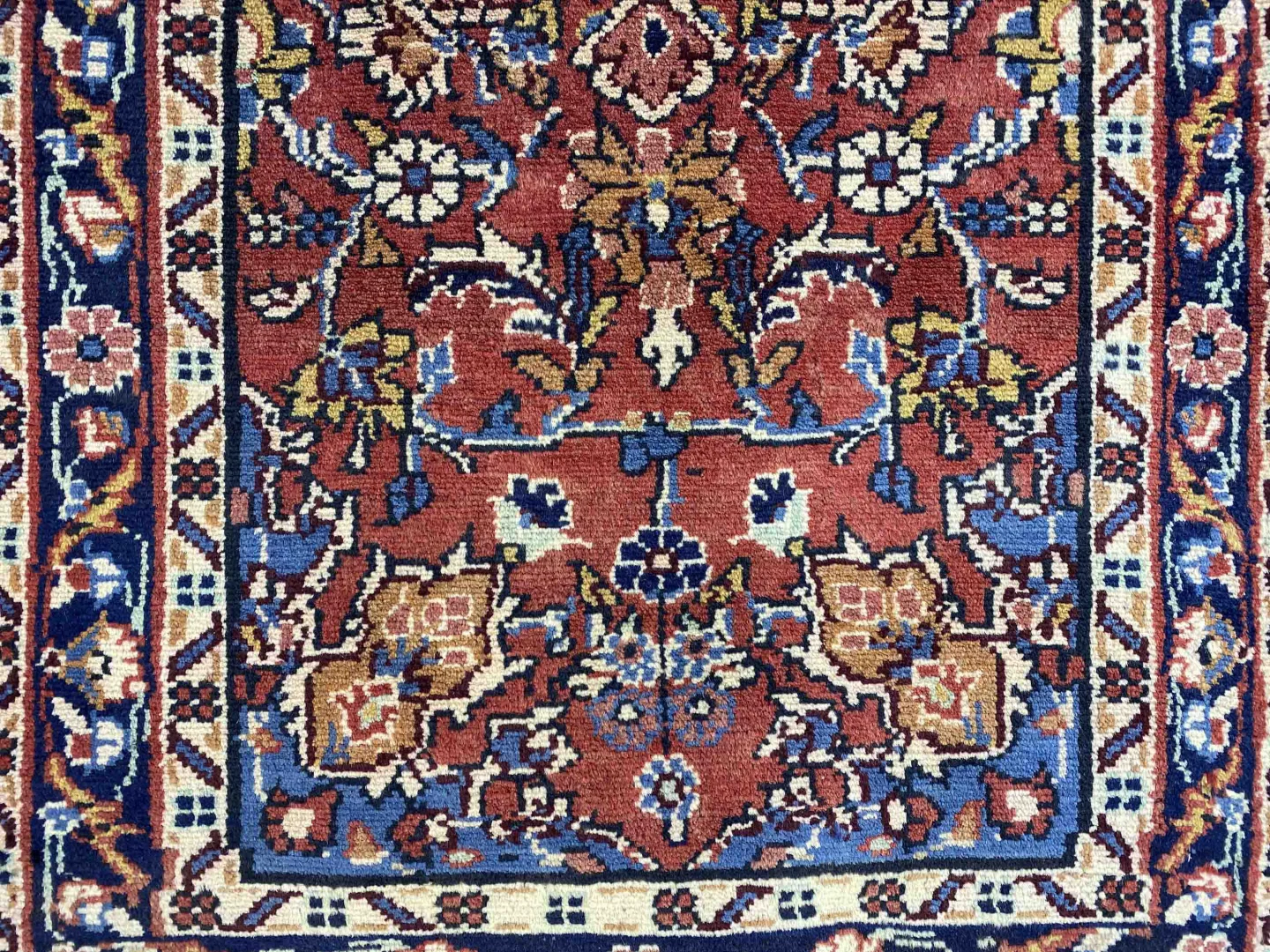 Perserteppich Hamadan 165 x 82 cm Wolle handgeknüpft