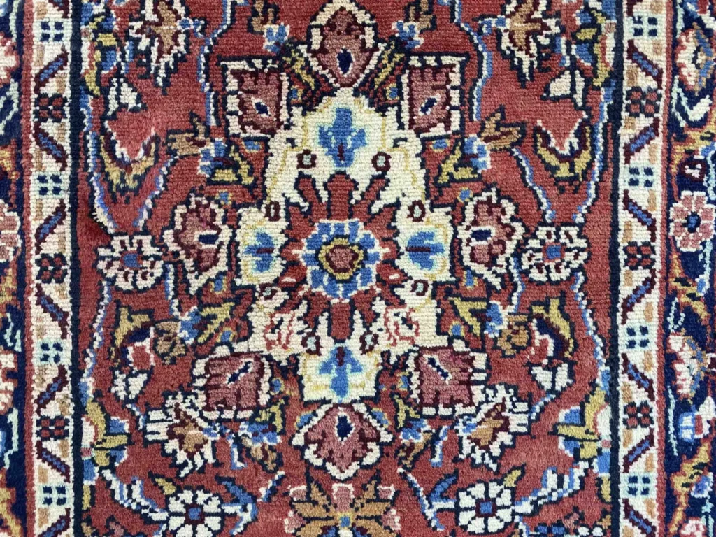 Perserteppich Hamadan 165 x 82 cm Wolle handgeknüpft