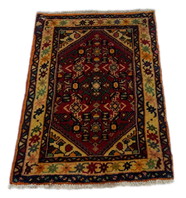 Perserteppich Hamadan 77 x 57 cm Wolle handgeknüpft