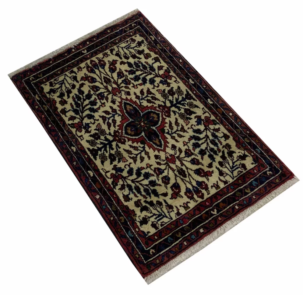 Perserteppich Hamadan 85 x 59 cm Wolle handgeknüpft