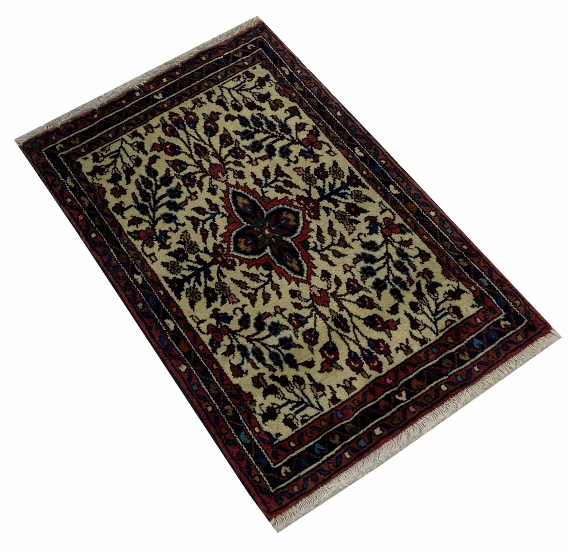 Perserteppich Hamadan 85 x 59 cm Wolle handgeknüpft