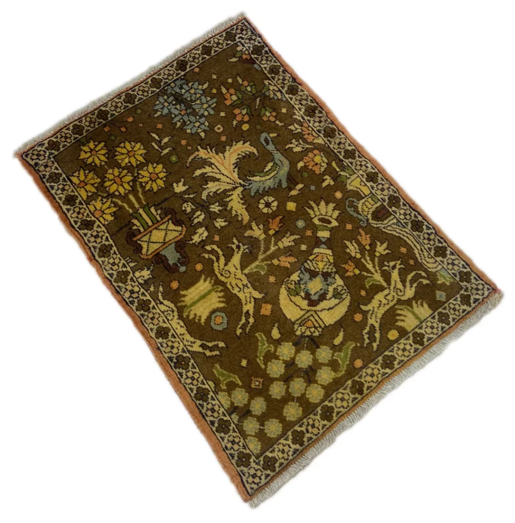 Perserteppich Hamadan 85 x 63 cm Wolle handgeknüpft