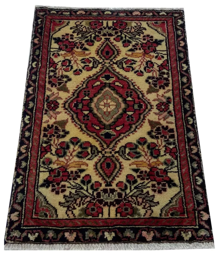 Perserteppich Hamadan 87 x 60 cm Wolle handgeknüpft