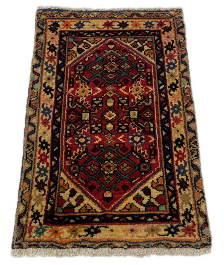 Perserteppich Hamadan 87 x 60 cm Wolle handgeknüpft