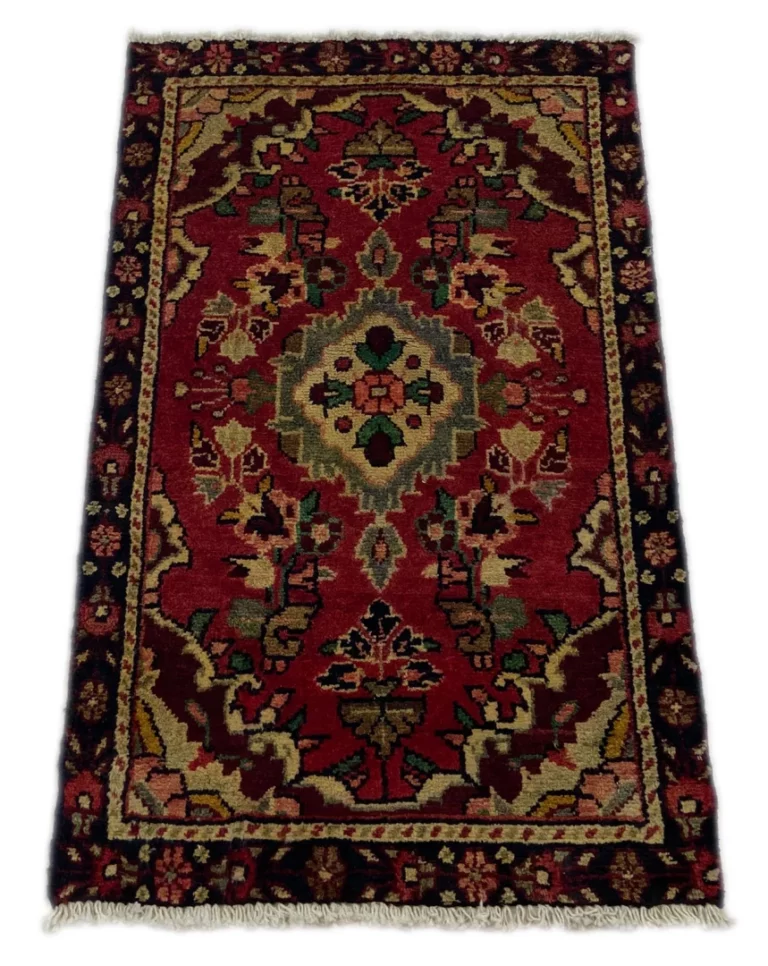 Perserteppich Hamadan 88 x 57 cm Wolle handgeknüpft