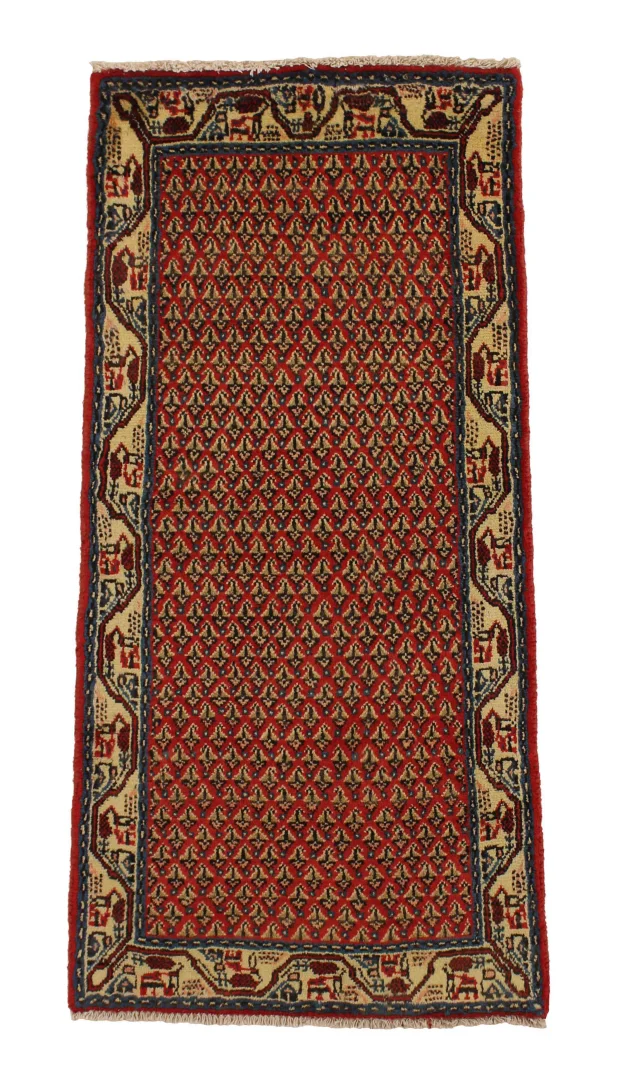 Perserteppich Sarough 120 x 58 cm Wolle handgeknüpft