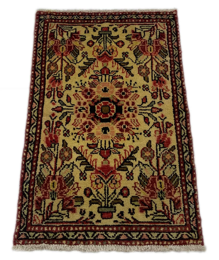 Perserteppich Hamadan 94 x 61 cm Wolle handgeknüpft