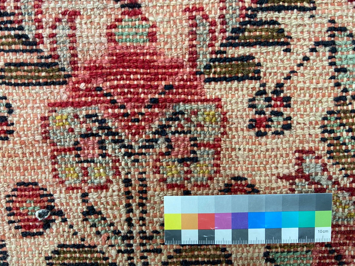 Perserteppich Hamadan 94 x 61 cm Wolle handgeknüpft