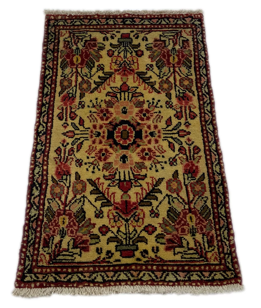 Perserteppich Hamadan 95 x 60 cm Wolle handgeknüpft