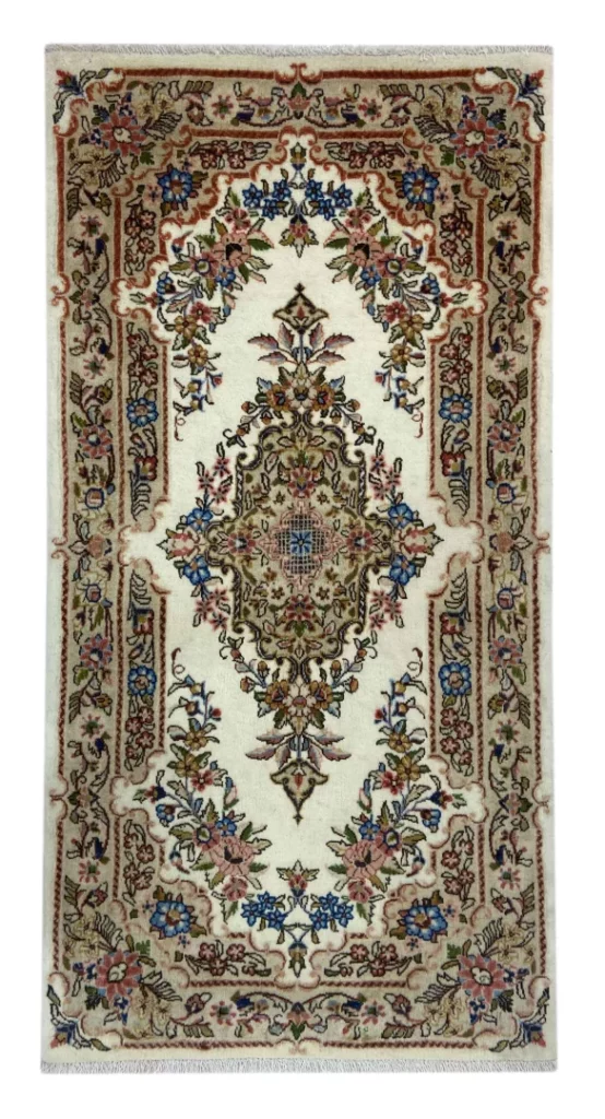 Perserteppich Sarough 128 x 66 cm Wolle handgeknüpft