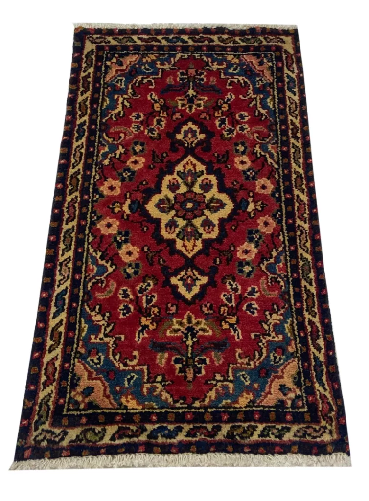 Perserteppich Hamadan 96 x 55 cm Wolle handgeknüpft
