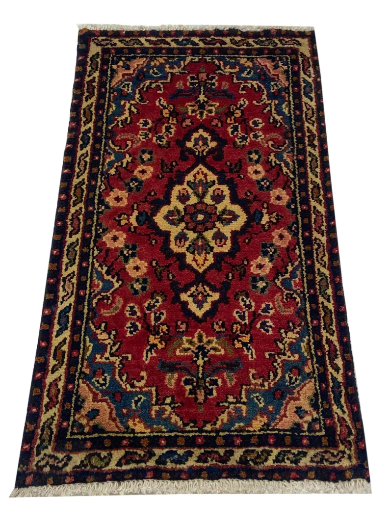 Perserteppich Hamadan 96 x 55 cm Wolle handgeknüpft