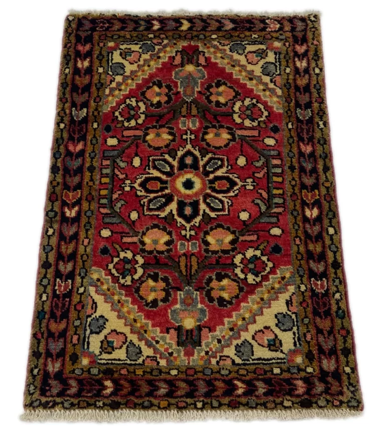 Perserteppich Hamadan 97 x 68 cm Wolle handgeknüpft