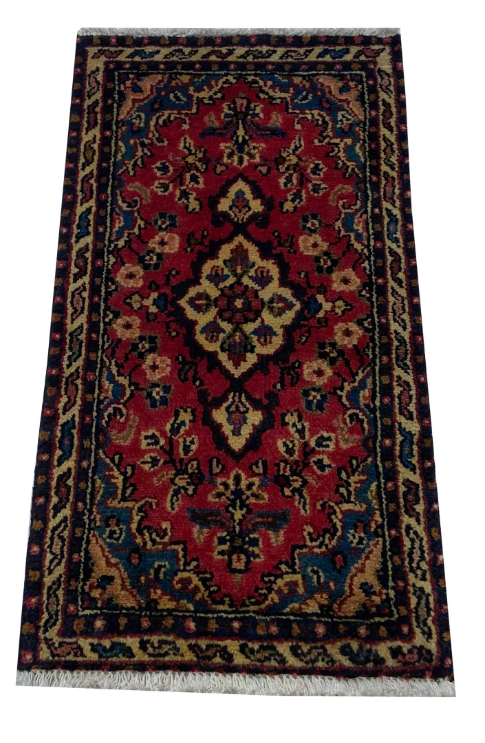 Perserteppich Hamadan 98 x 53 cm Wolle handgeknüpft