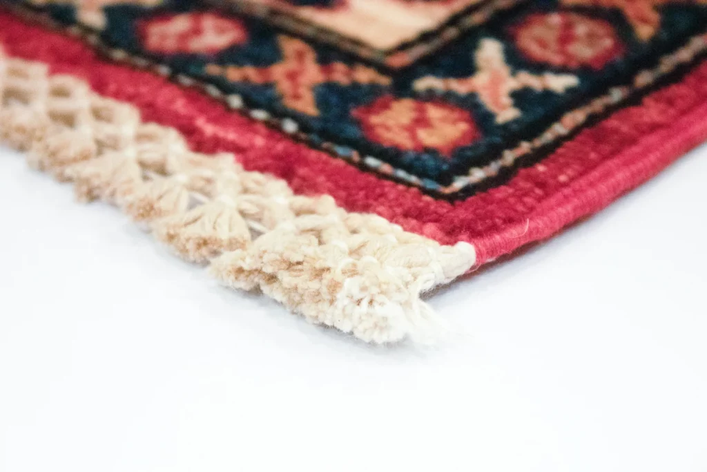 Orientteppich Kazak 88 x 62 cm Wolle handgeknüpft