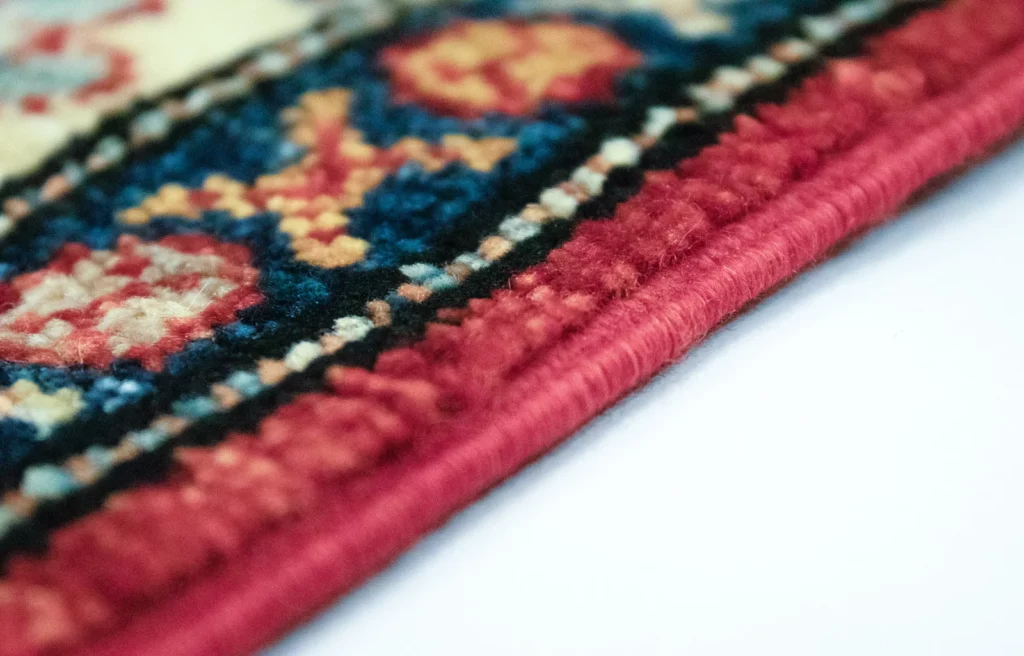 Orientteppich Kazak 88 x 62 cm Wolle handgeknüpft