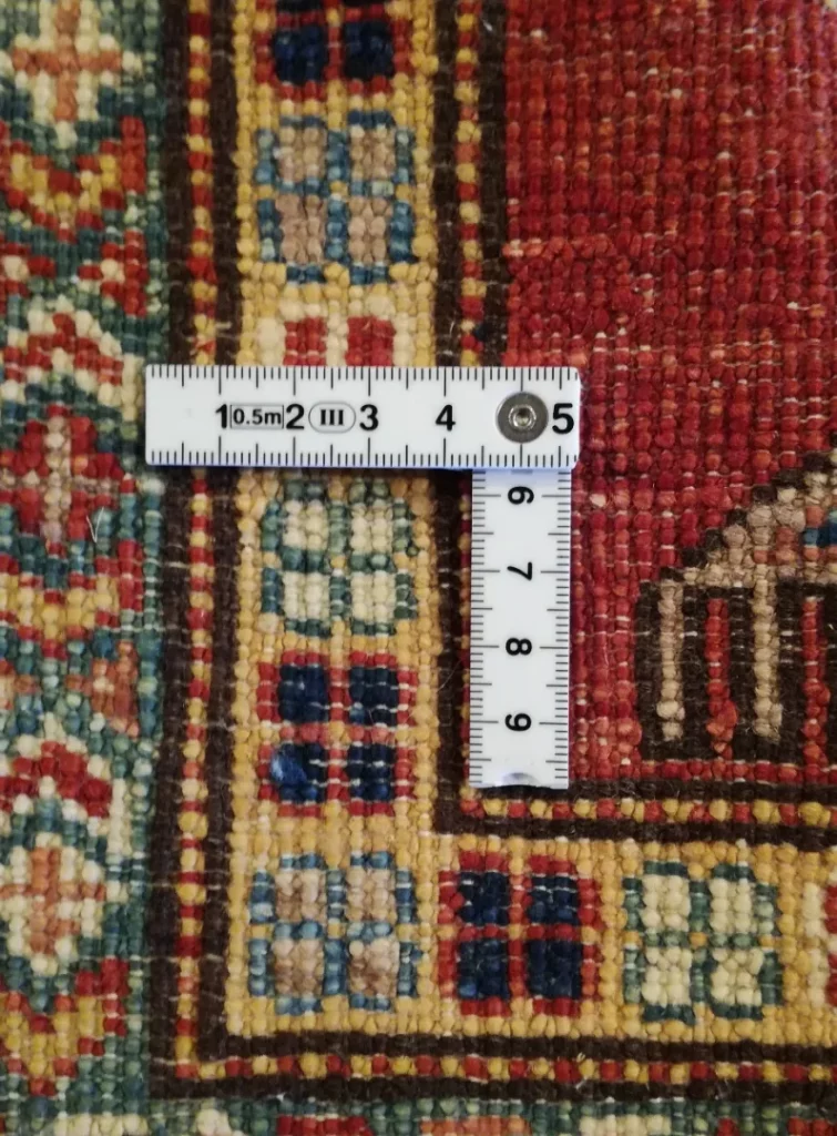Orientteppich Kazak 88 x 62 cm Wolle handgeknüpft