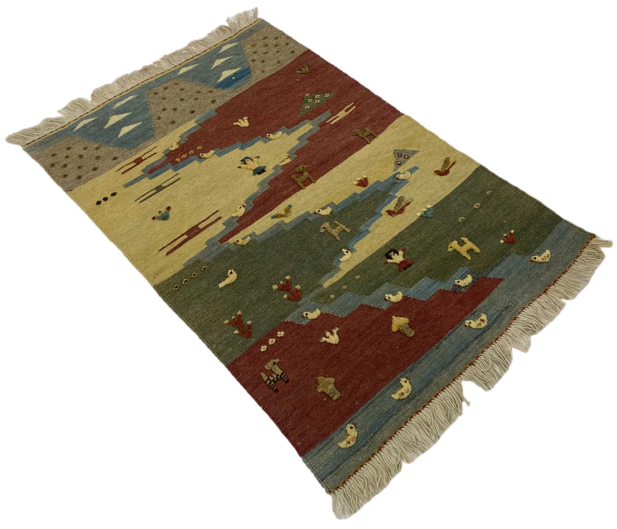 Perserteppich Fars 116 x 82 cm Wolle handgewebt