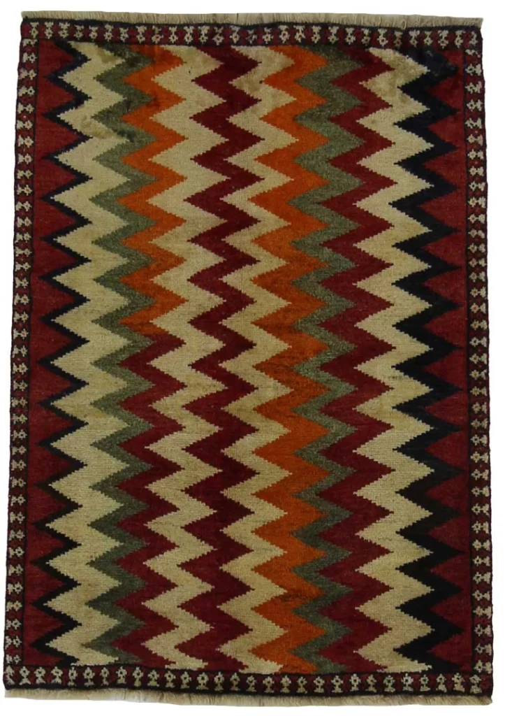Perserteppich Shiraz 133 x 93 cm Schurwolle handgeknüpft