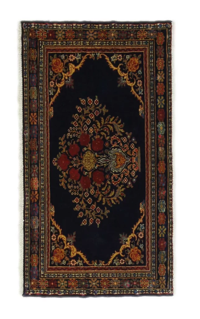 Perserteppich Turkman 107 x 58 cm Wolle handgeknüpft