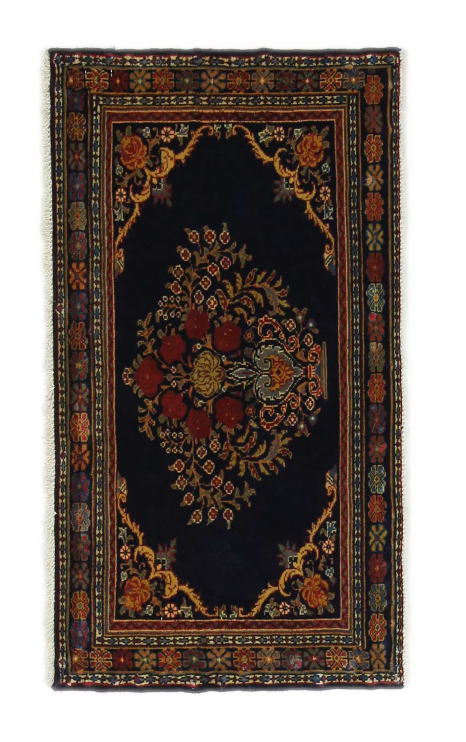 Perserteppich Turkman 107 x 58 cm Wolle handgeknüpft
