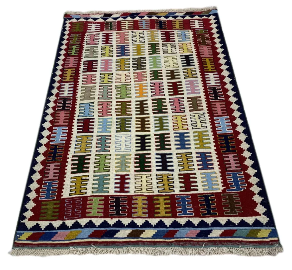 Perserteppich Fars 145 x 99 cm Wolle handgewebt