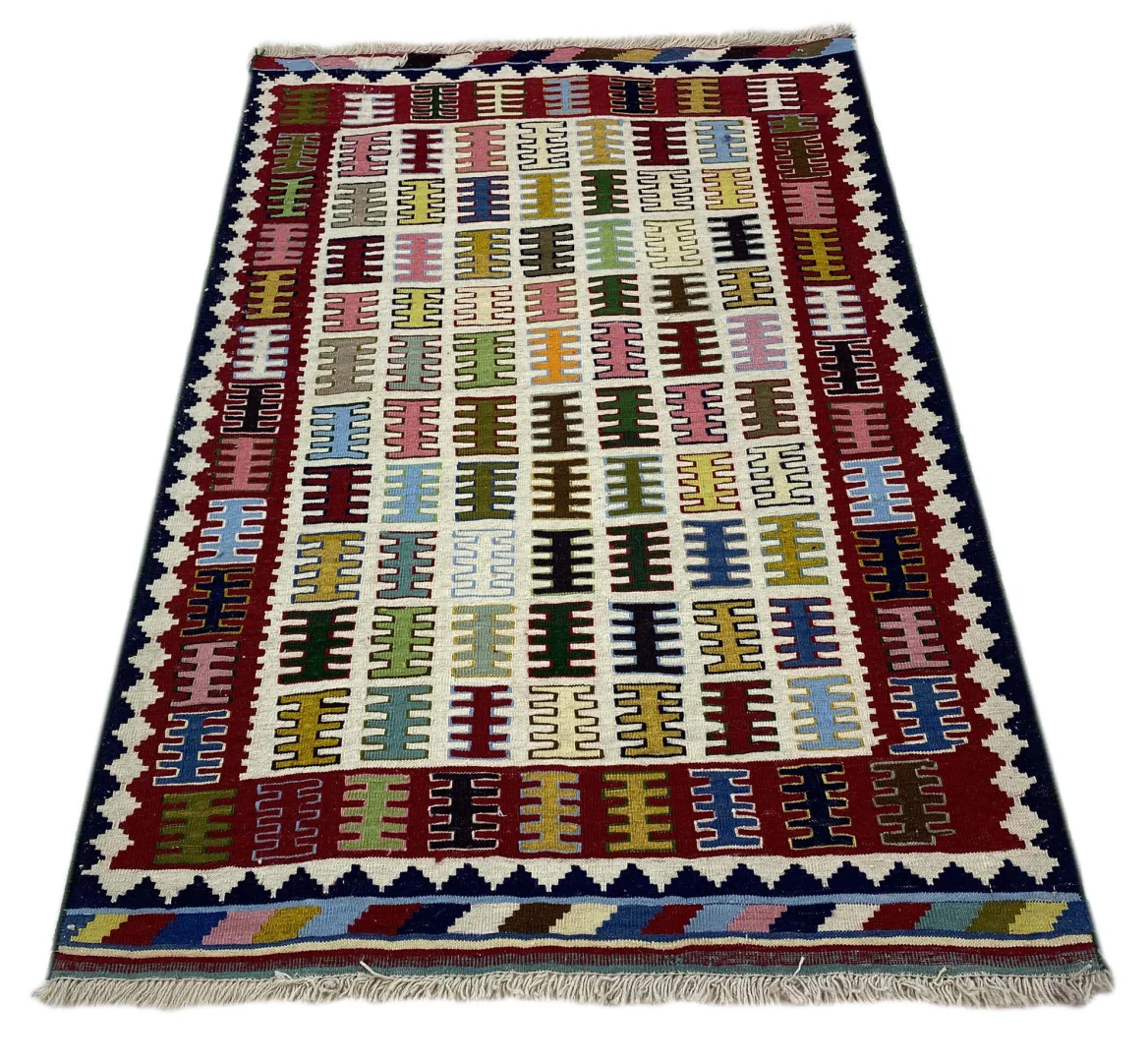Perserteppich Fars 145 x 99 cm Wolle handgewebt