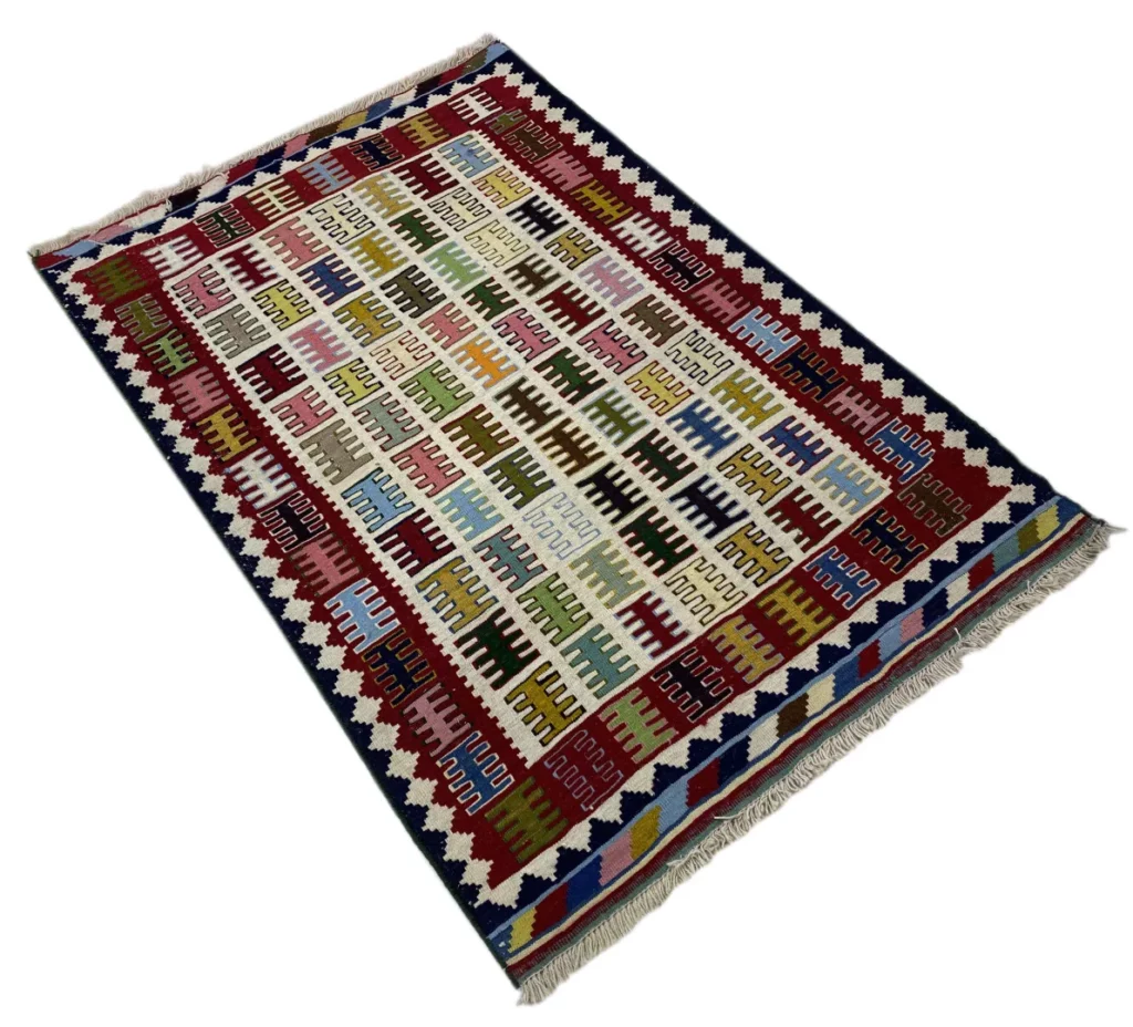 Perserteppich Fars 145 x 99 cm Wolle handgewebt
