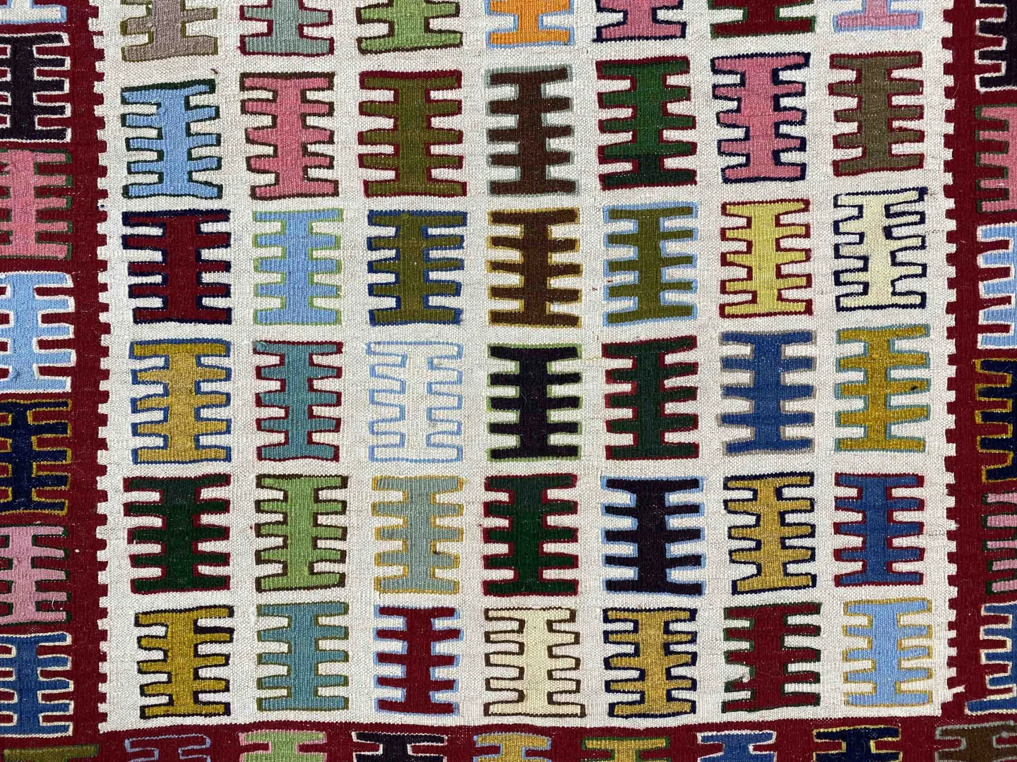 Perserteppich Fars 145 x 99 cm Wolle handgewebt