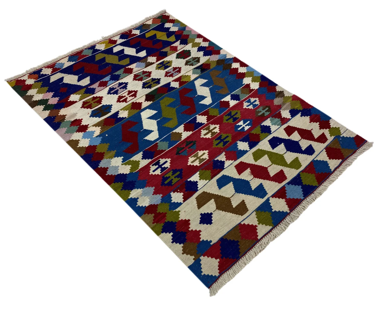 Perserteppich Fars 145 x 99 cm Wolle handgewebt