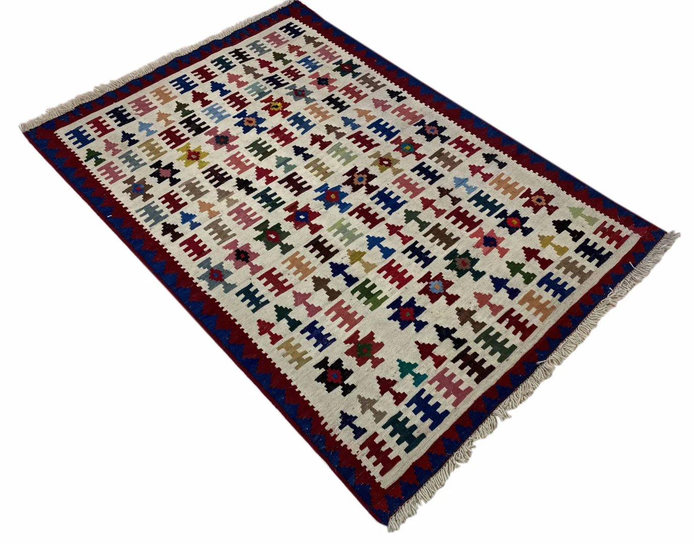 Perserteppich Fars 146 x 101 cm Wolle handgewebt