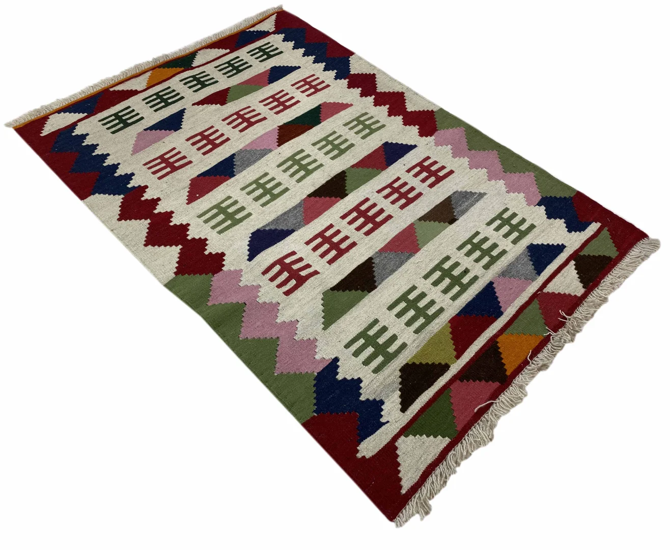 Perserteppich Fars 146 x 93 cm Wolle handgewebt