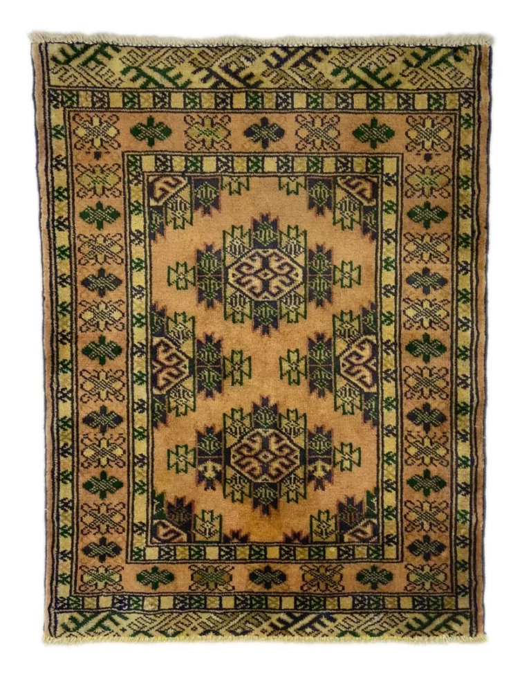 Perserteppich Nordpersien 90 x 67 cm Wolle handgeknüpft