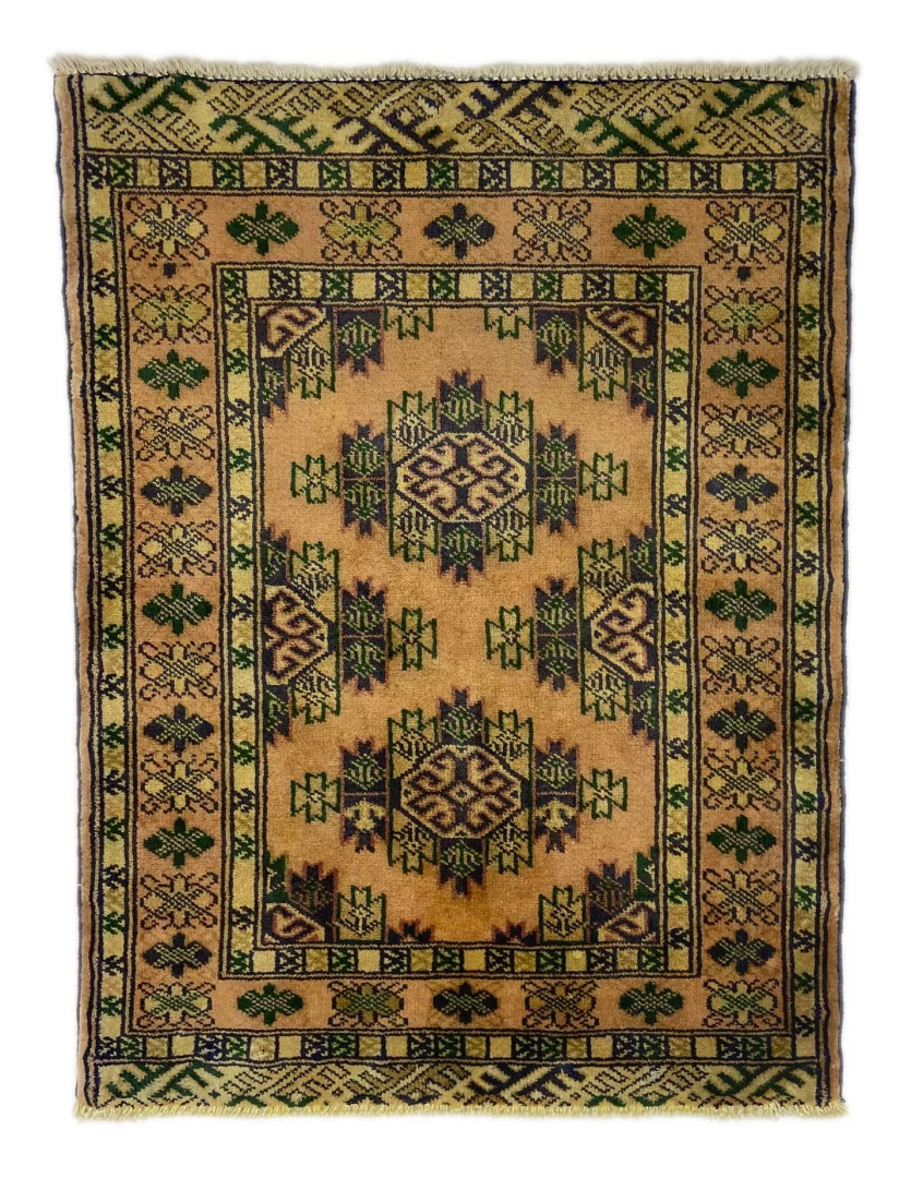 Perserteppich Nordpersien 90 x 67 cm Wolle handgeknüpft