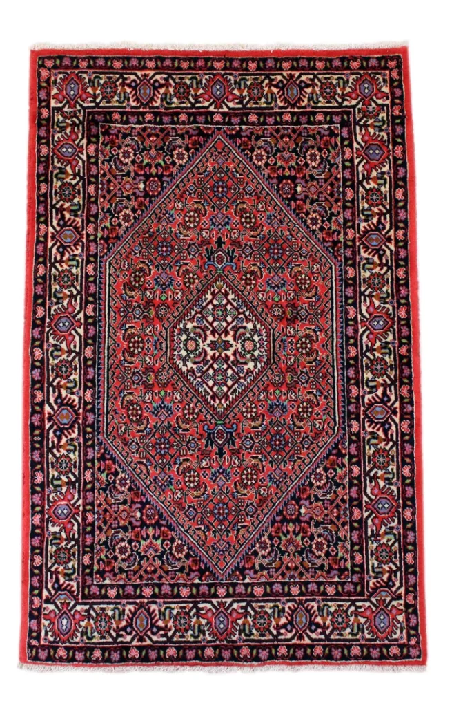 orientteppich-zandschan-137x85-cm-380000-knoten-handgeknupft Perserteppich Zandschan 137 x 85 cm Baumwolle handgeknüpft