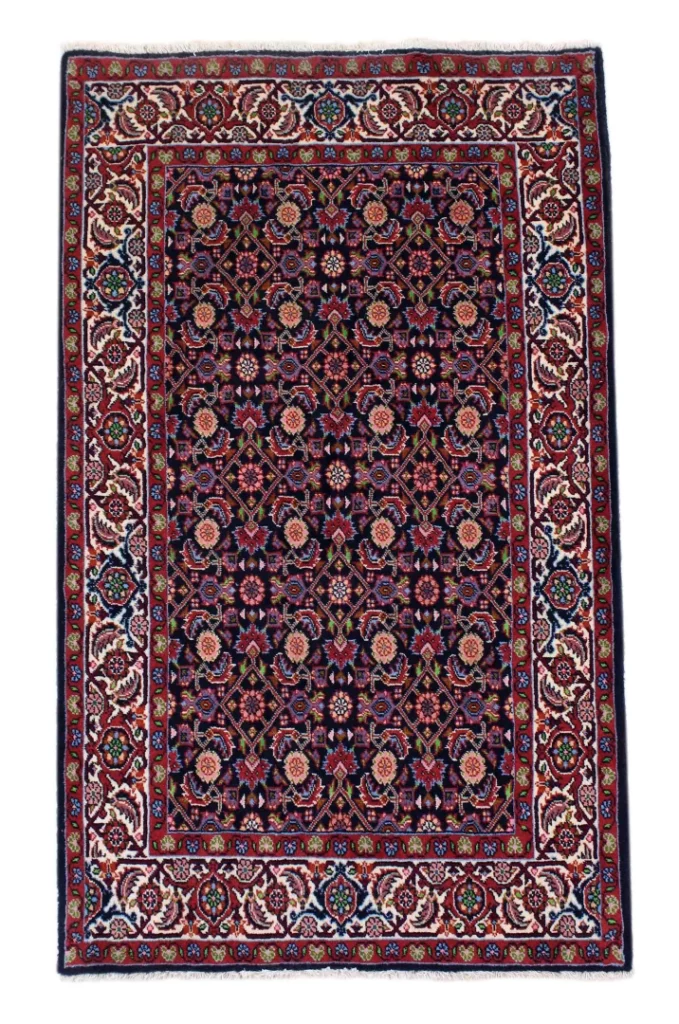 zandschan-perserteppich-145-x-88-cm-280000-knoten-handgeknupft Perserteppich Zandschan 145 x 88 cm Baumwolle handgeknüpft